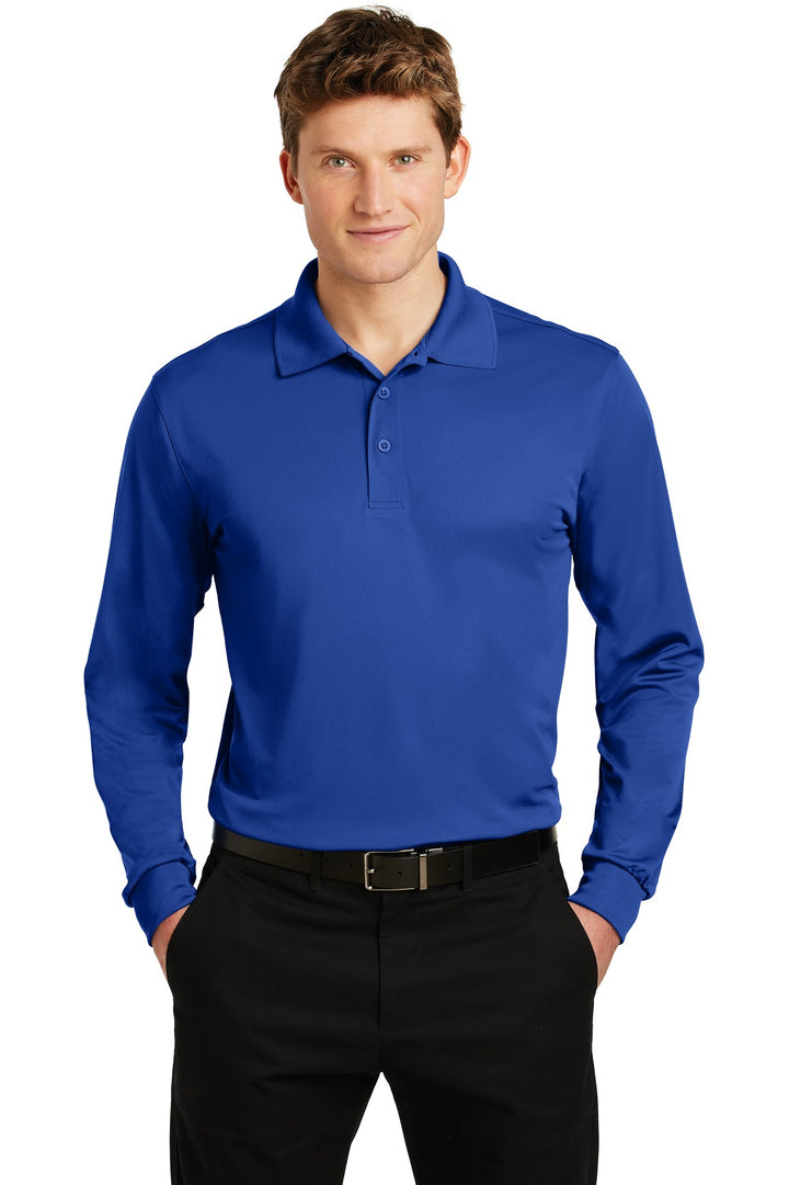 Sport-Tek¨ Long Sleeve Micropique Sport-Wick¨ Polo. ST657