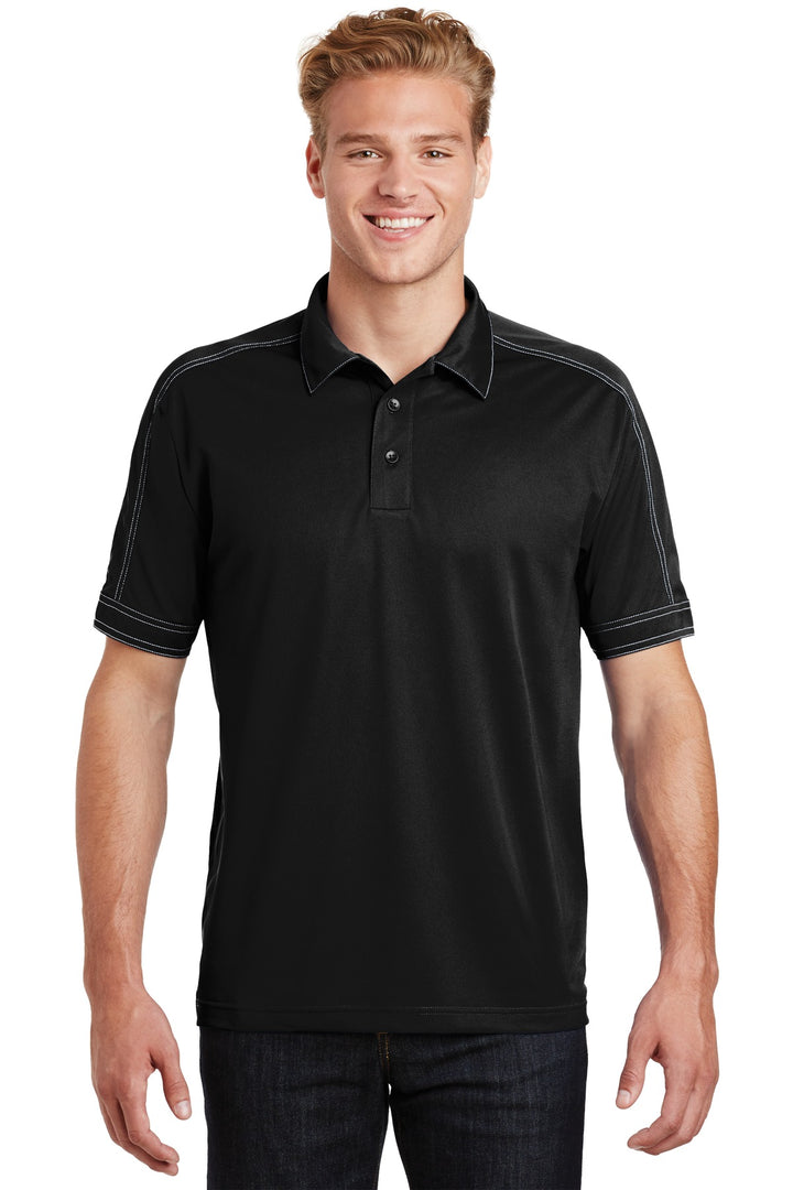 Sport-Tek¨ Contrast Stitch Micropique Sport-Wick¨ Polo. ST659