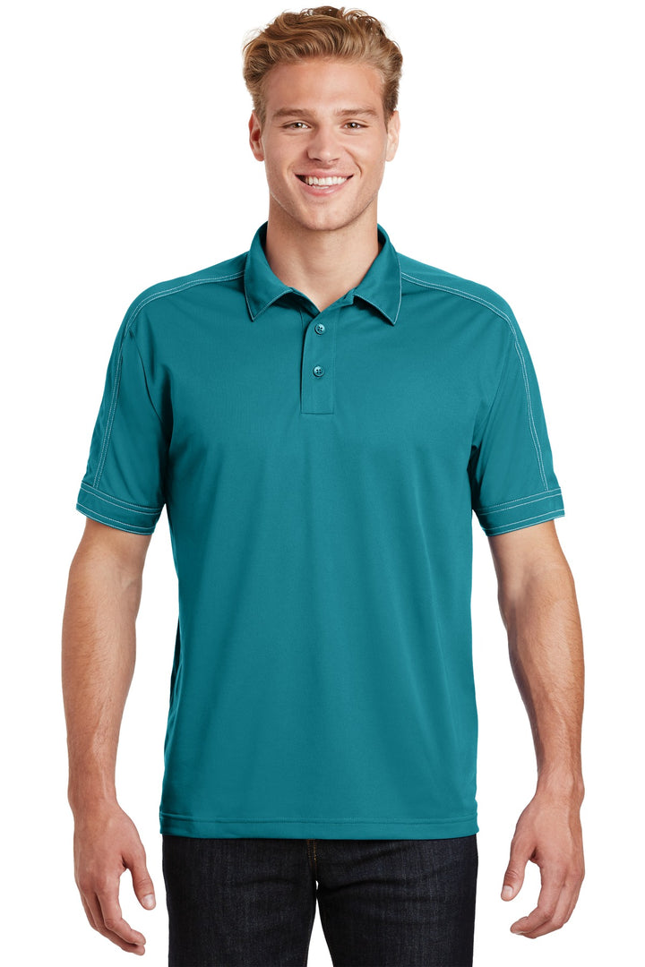 Sport-Tek¨ Contrast Stitch Micropique Sport-Wick¨ Polo. ST659