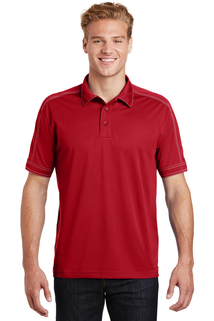 Sport-Tek¨ Contrast Stitch Micropique Sport-Wick¨ Polo. ST659