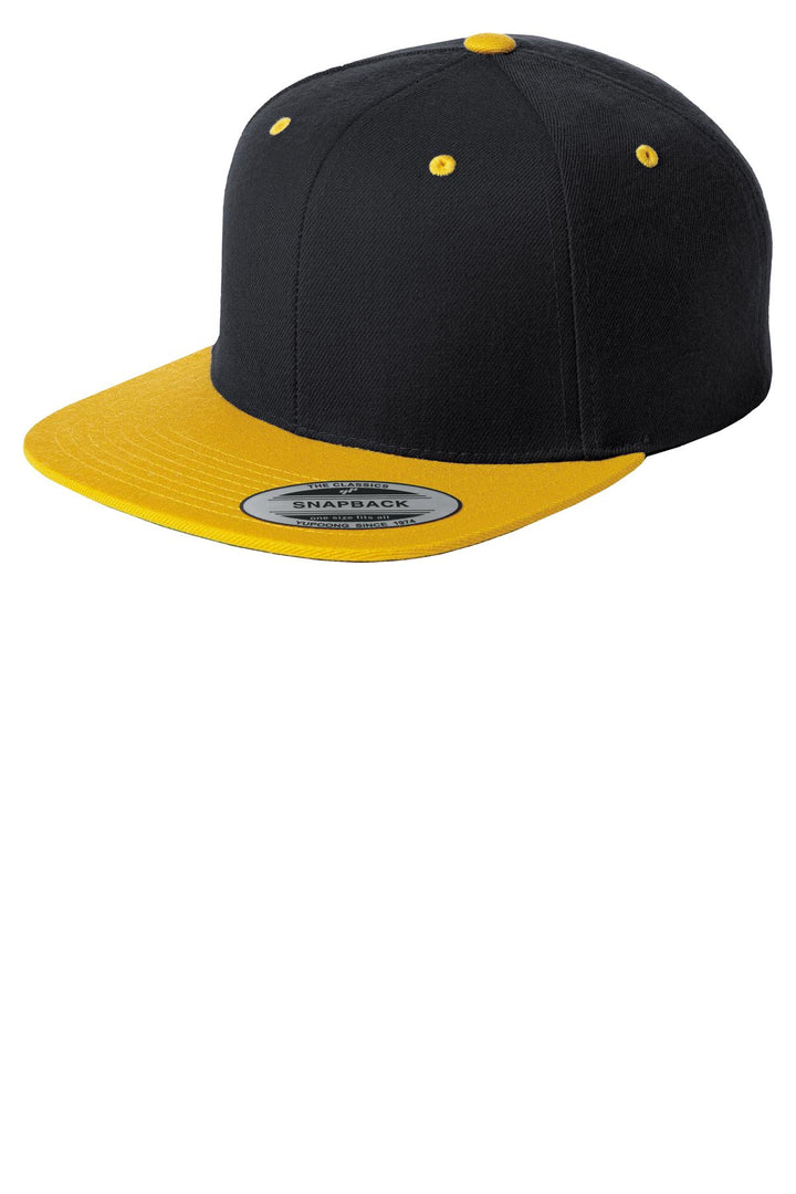 Sport-Tek¨ Yupoong¨ Flat Bill Snapback Cap. STC19