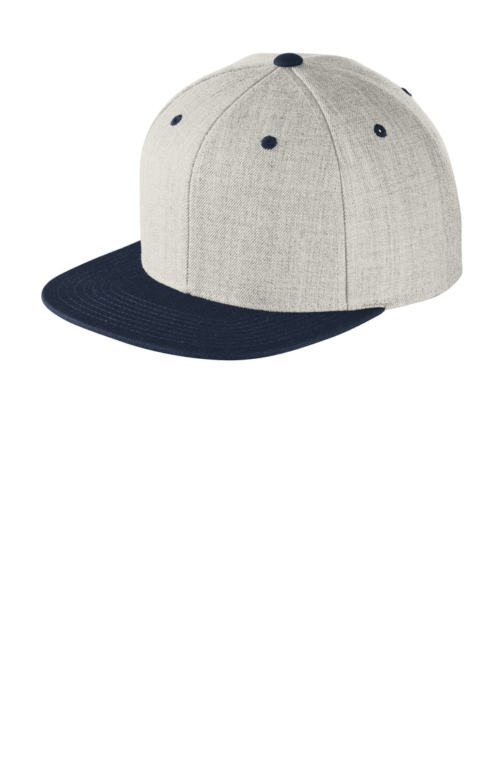 Sport-Tek¨ Yupoong¨ Flat Bill Snapback Cap. STC19