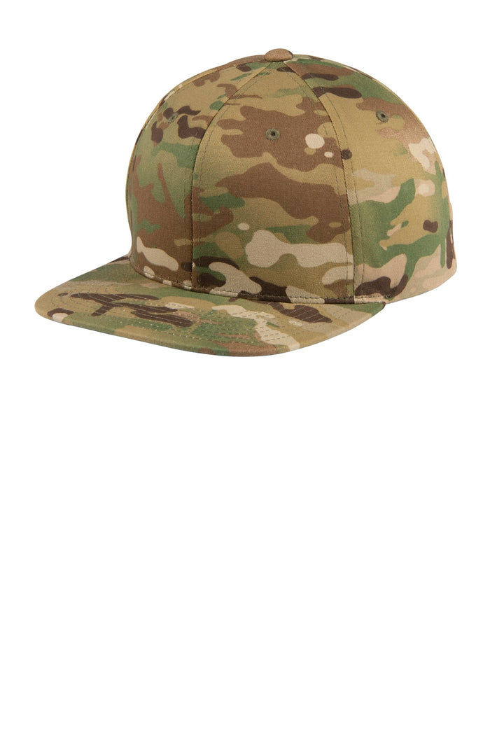 Sport-Tek¨ Yupoong¨ Flat Bill Snapback Cap. STC19