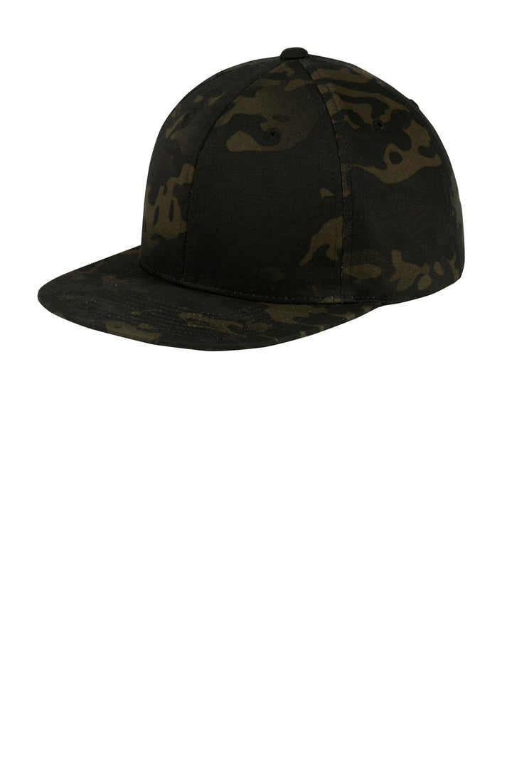 Sport-Tek¨ Yupoong¨ Flat Bill Snapback Cap. STC19