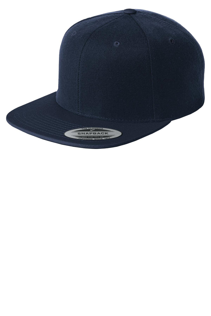 Sport-Tek¨ Yupoong¨ Flat Bill Snapback Cap. STC19