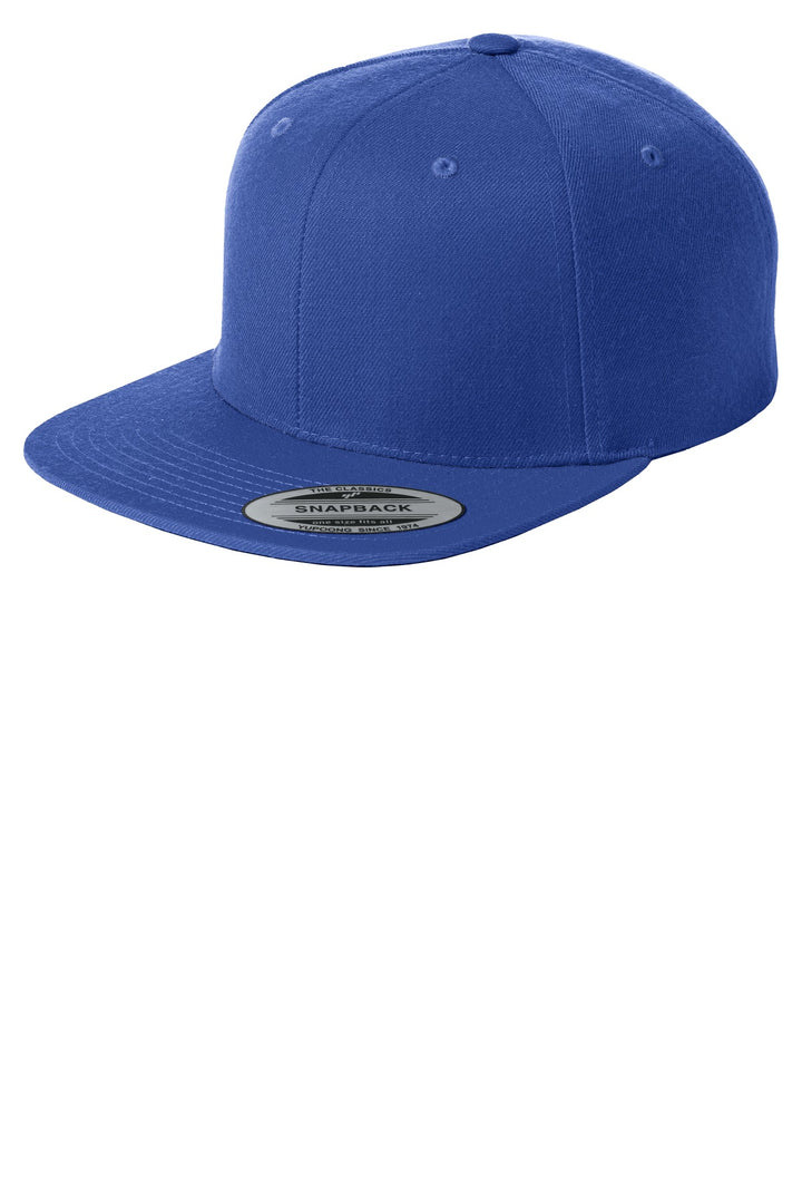Sport-Tek¨ Yupoong¨ Flat Bill Snapback Cap. STC19
