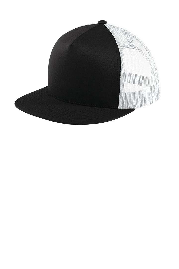 Sport-Tek ¨ Yupoong ¨ 5-Panel Classic Trucker Mesh Back Cap. STC38
