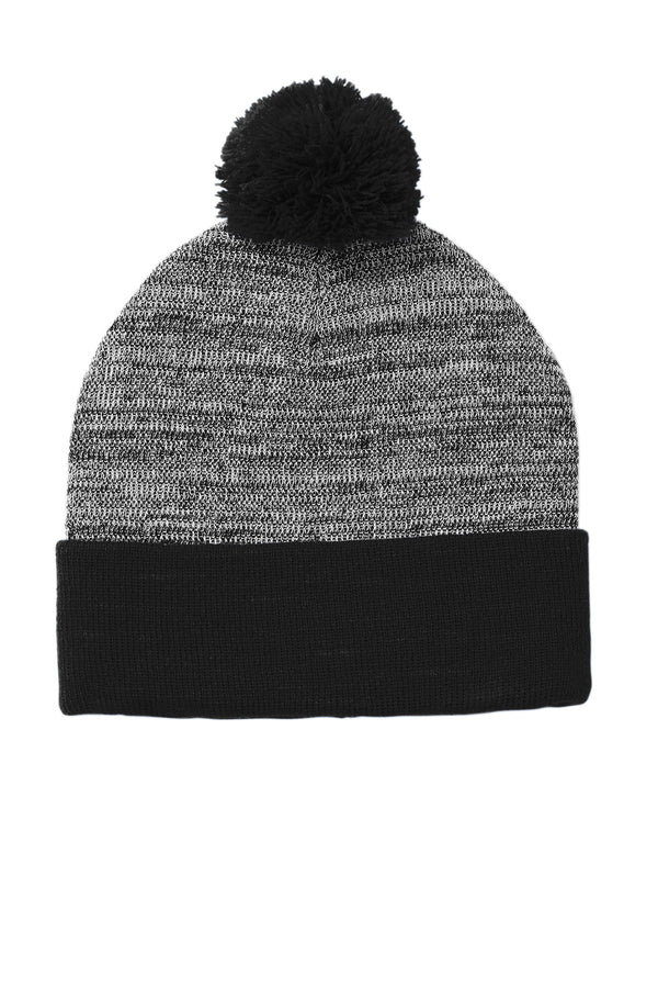 Sport-Tek ¨ Heather Pom Pom Beanie STC41