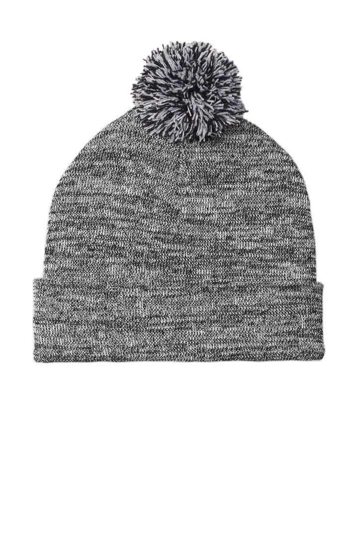 Sport-Tek ¨ Heather Pom Pom Beanie STC41
