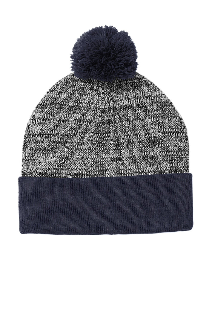 Sport-Tek ¨ Heather Pom Pom Beanie STC41