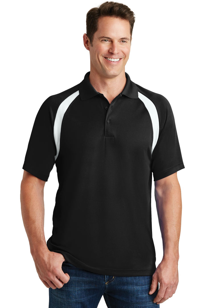 Sport-Tek¨ Dry Zone¨ Colorblock Raglan Polo. T476