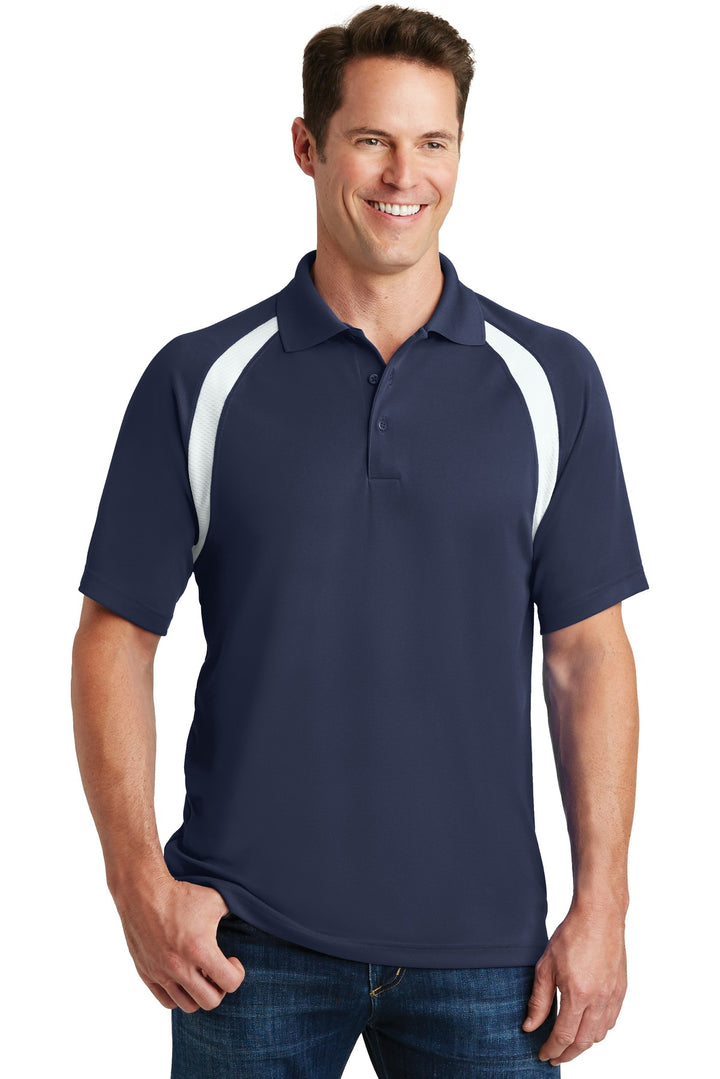 Sport-Tek¨ Dry Zone¨ Colorblock Raglan Polo. T476