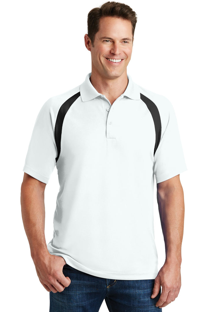 Sport-Tek¨ Dry Zone¨ Colorblock Raglan Polo. T476