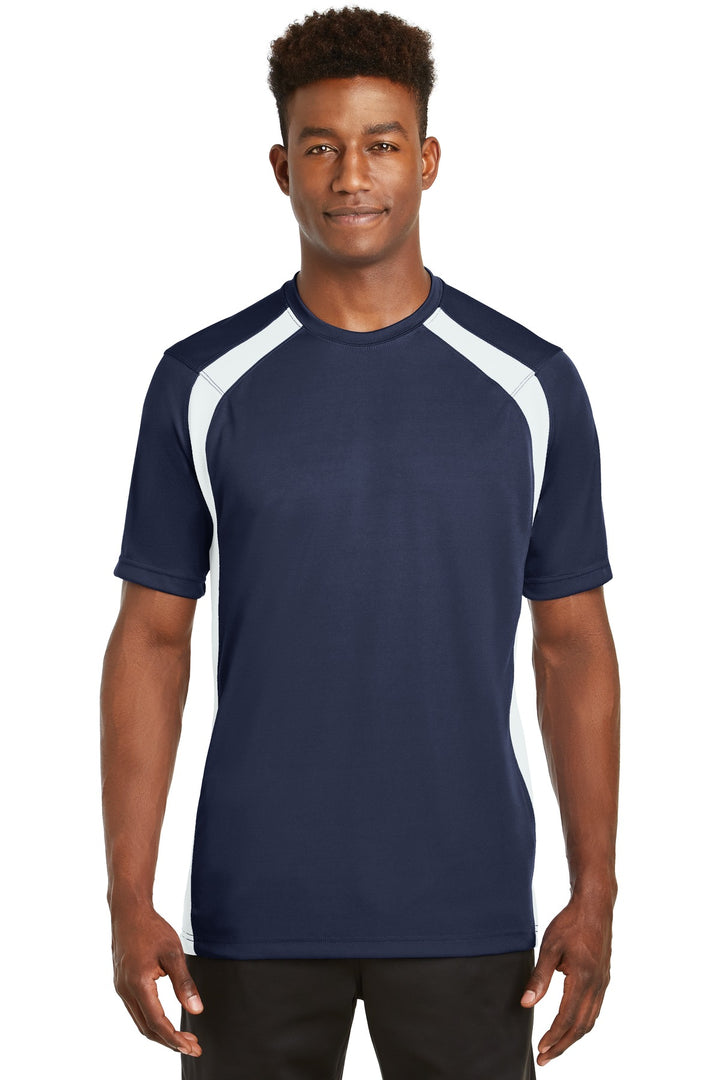 Sport-Tek¨ Dry Zone¨ Colorblock Crew. T478