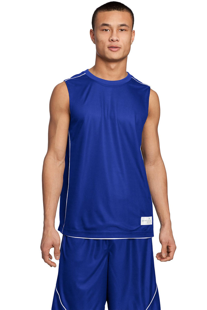 Sport-Tek¨ PosiCharge¨ Mesh Reversible Sleeveless Tee. T555