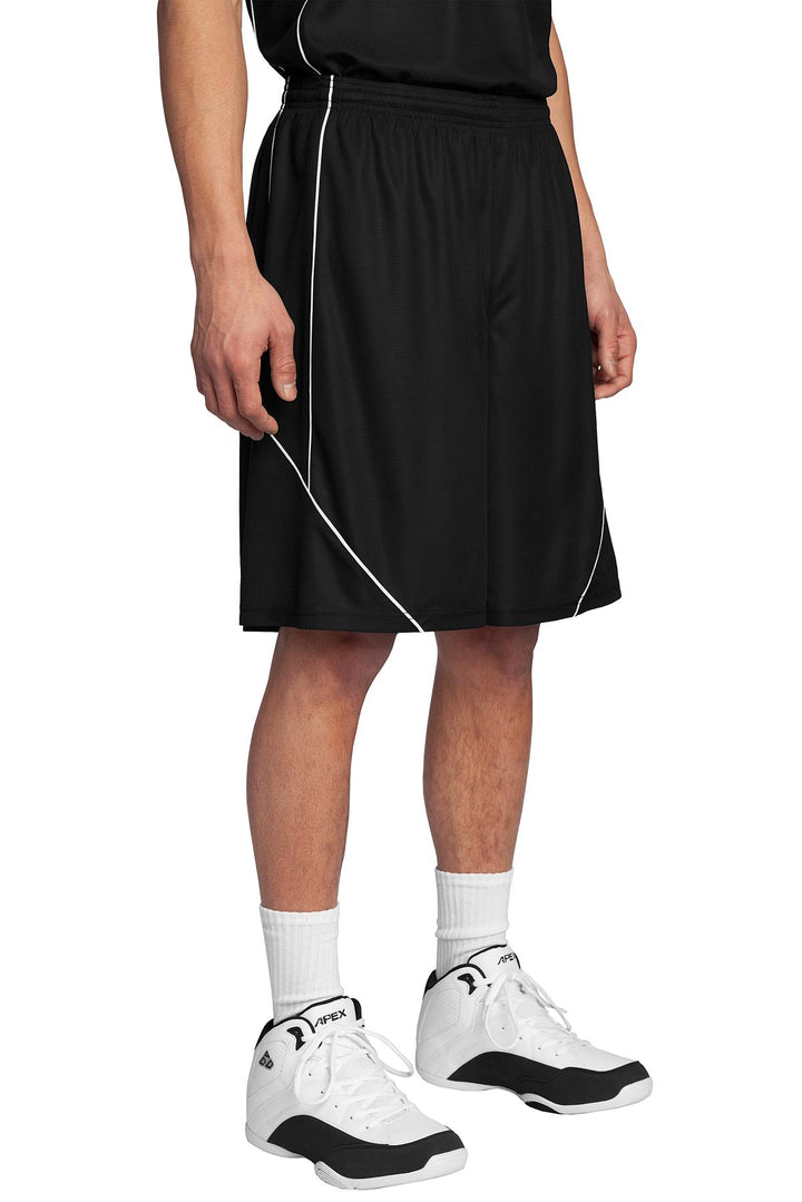 Sport-Tek¨ PosiCharge¨ Mesh Reversible Spliced Short. T565