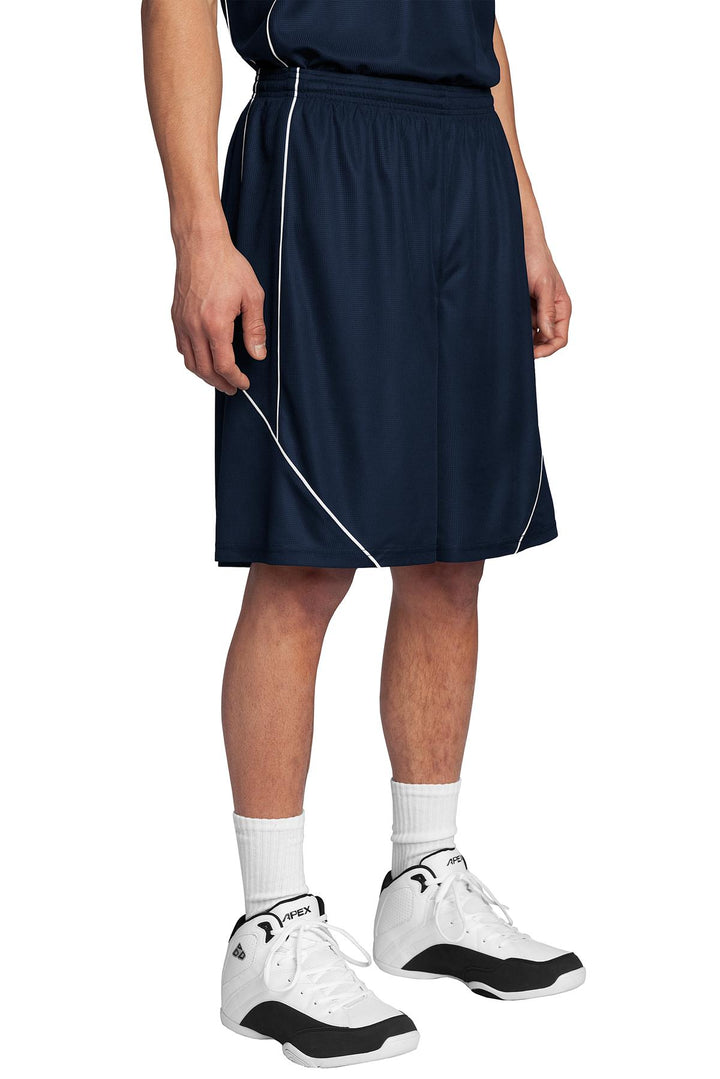 Sport-Tek¨ PosiCharge¨ Mesh Reversible Spliced Short. T565