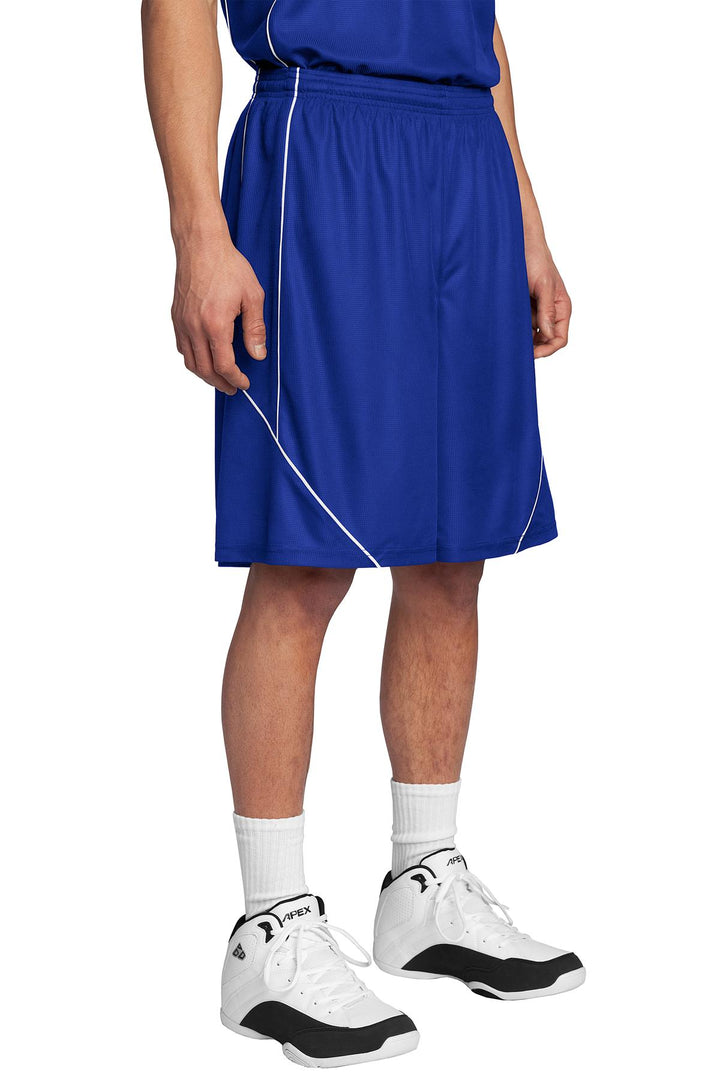 Sport-Tek¨ PosiCharge¨ Mesh Reversible Spliced Short. T565