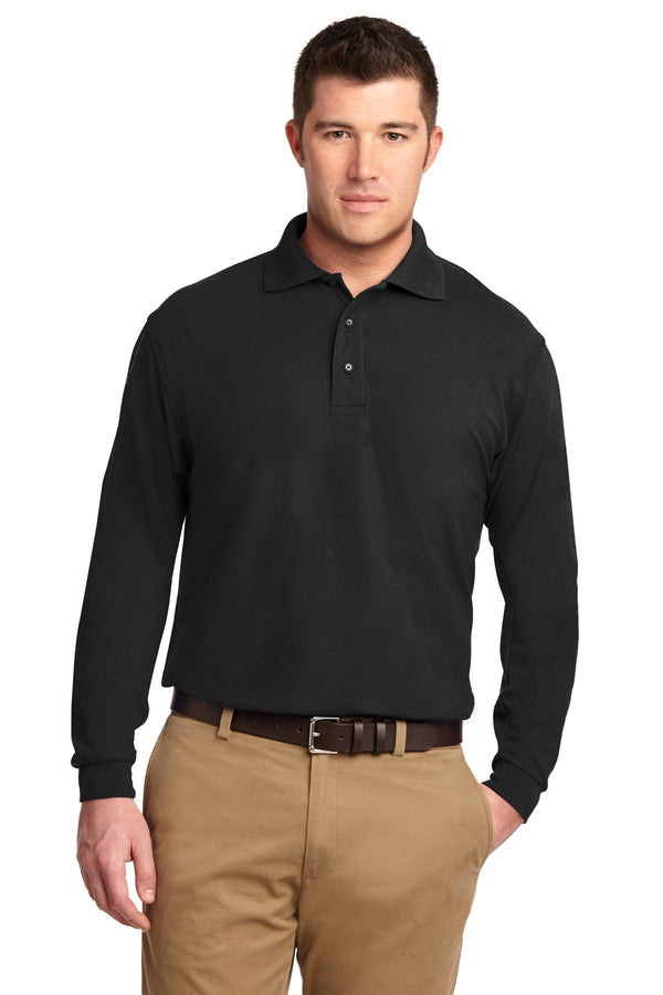 Port Authority¨ Tall Silk Touch™ Long Sleeve Polo. TLK500LS