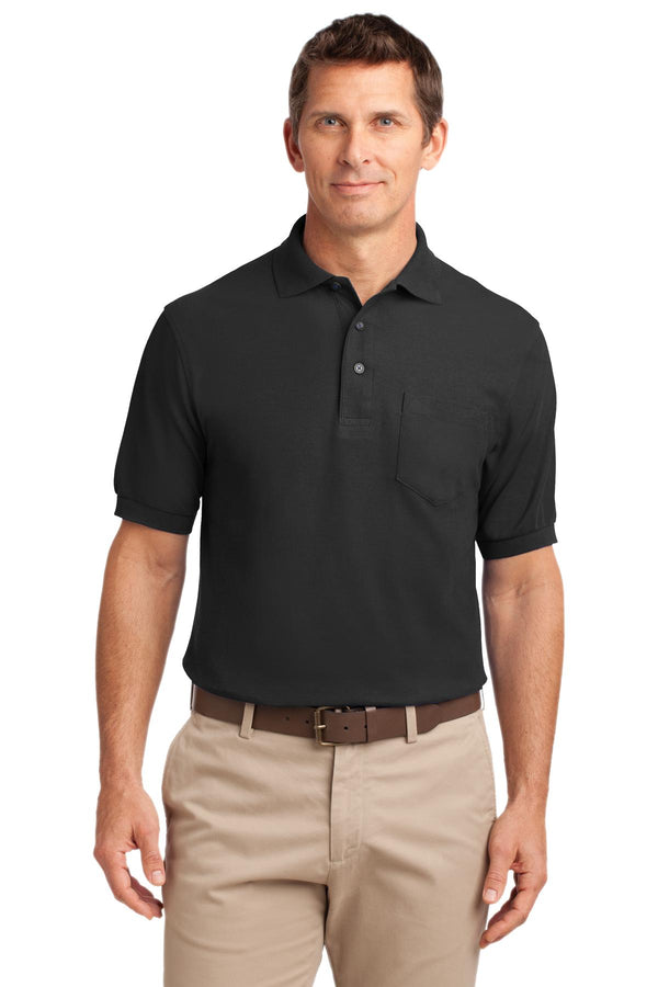 Port Authority¨ Tall Silk Touch™ Polo with Pocket. TLK500P