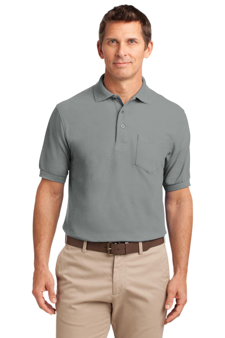 Port Authority¨ Tall Silk Touch™ Polo with Pocket. TLK500P