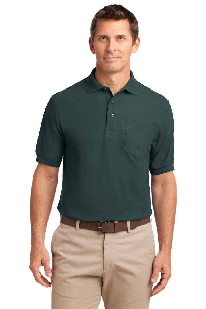 Port Authority¨ Tall Silk Touch™ Polo with Pocket. TLK500P