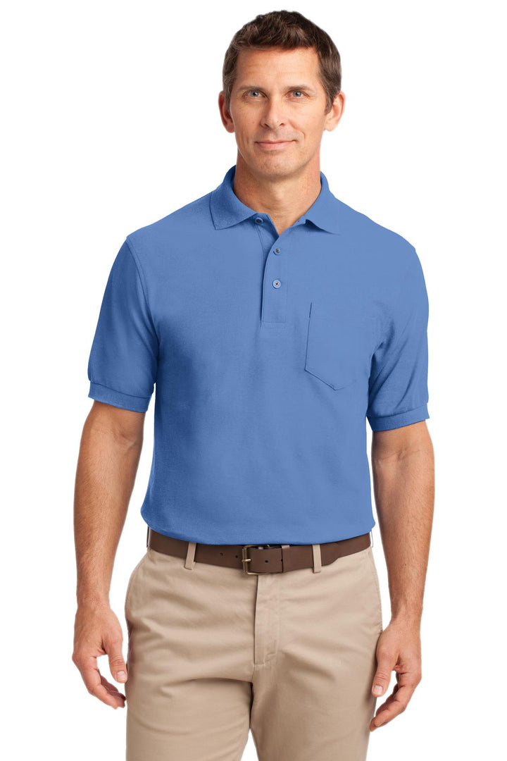 Port Authority¨ Tall Silk Touch™ Polo with Pocket. TLK500P