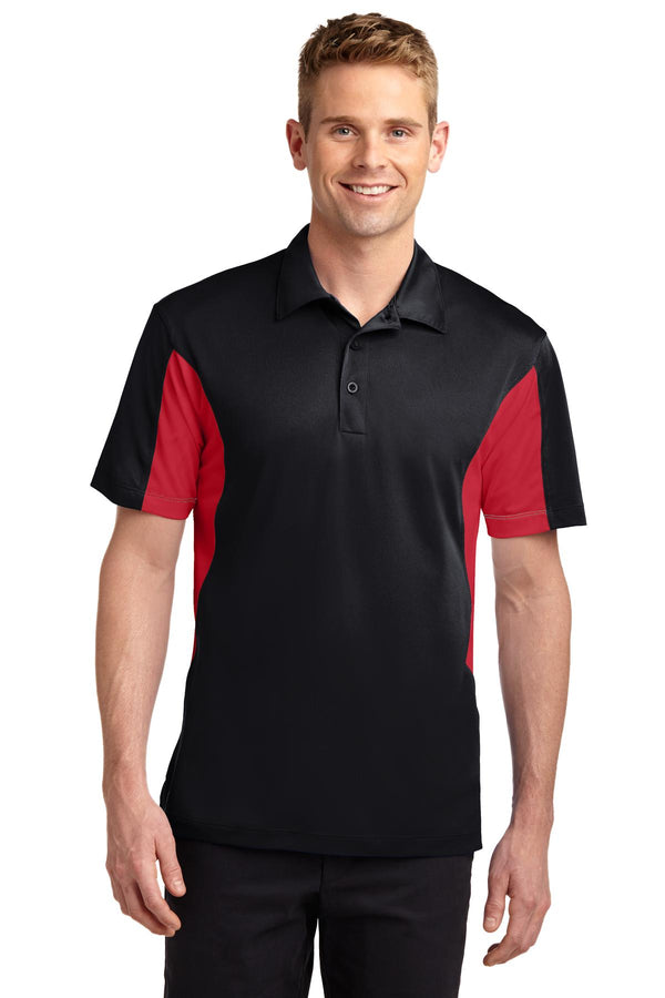 Sport-Tek¨ Tall Side Blocked Micropique Sport-Wick¨ Polo. TST655