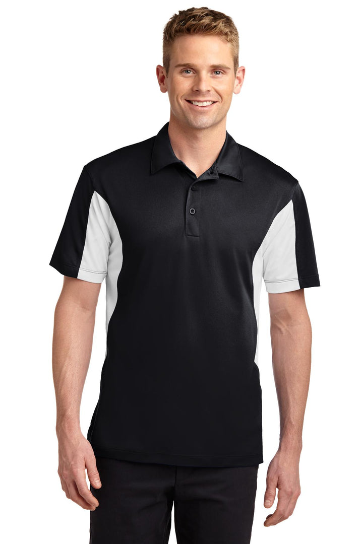 Sport-Tek¨ Tall Side Blocked Micropique Sport-Wick¨ Polo. TST655
