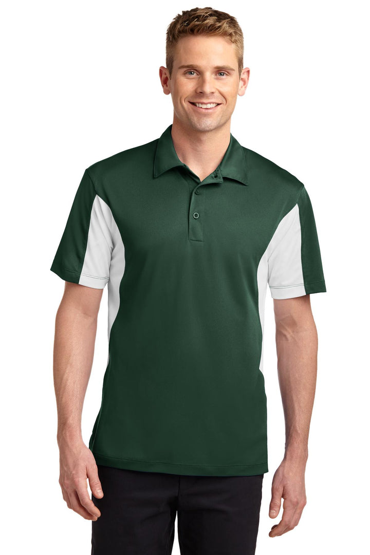 Sport-Tek¨ Tall Side Blocked Micropique Sport-Wick¨ Polo. TST655