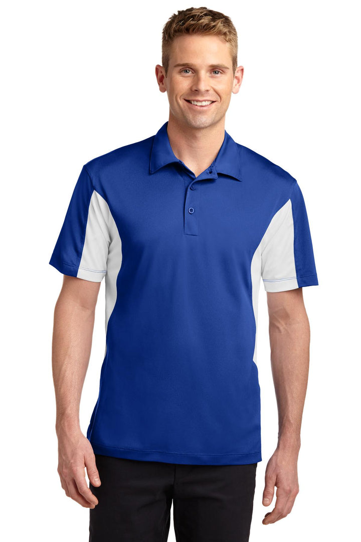 Sport-Tek¨ Tall Side Blocked Micropique Sport-Wick¨ Polo. TST655