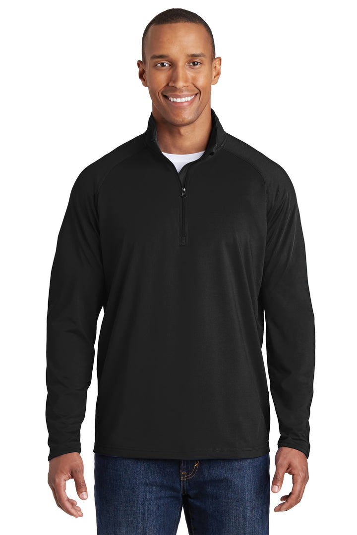 Sport-Tek¨ Tall Sport-Wick¨ Stretch 1/4-Zip Pullover. TST850