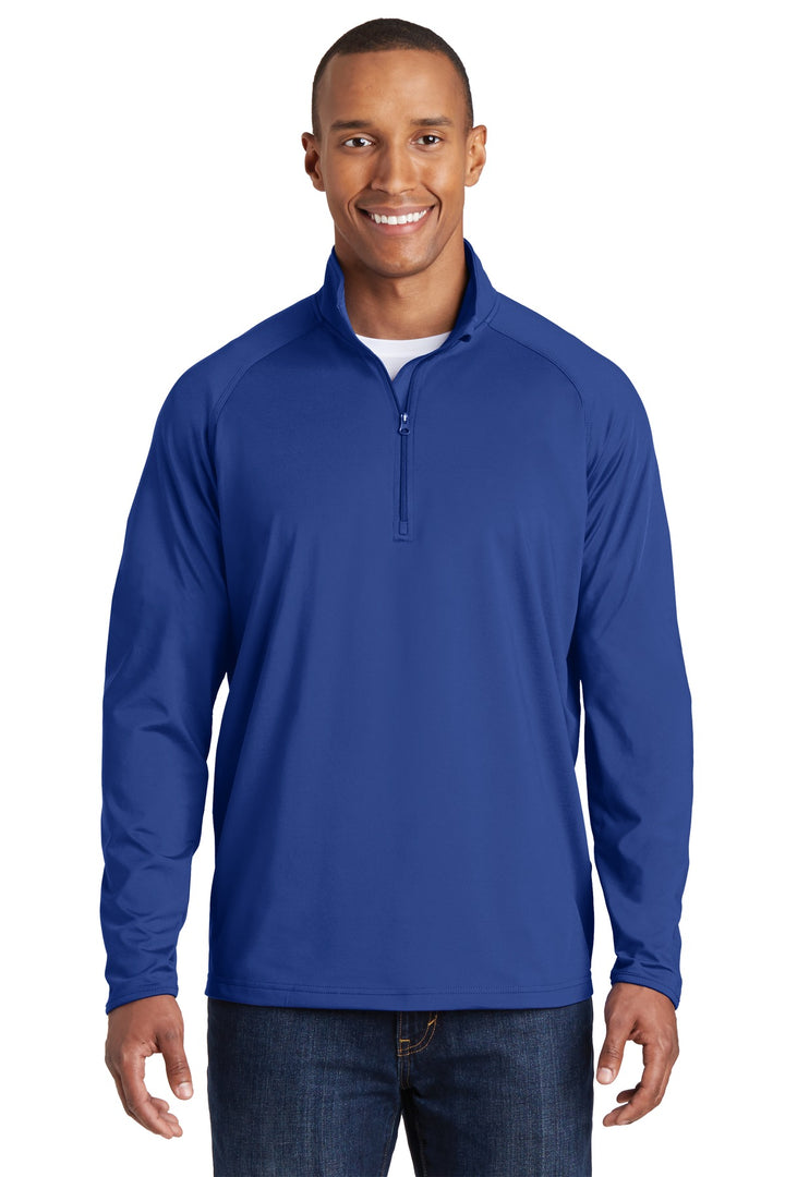 Sport-Tek¨ Tall Sport-Wick¨ Stretch 1/4-Zip Pullover. TST850
