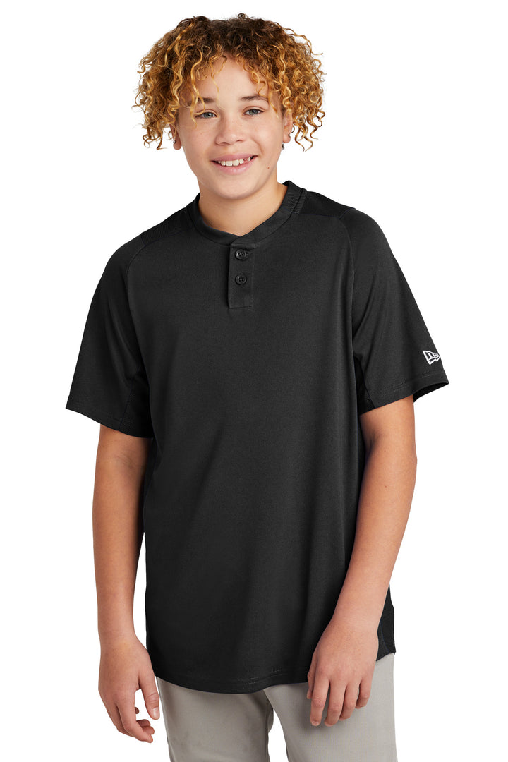 New Era ¨ Youth Diamond Era 2-Button Jersey. YNEA221