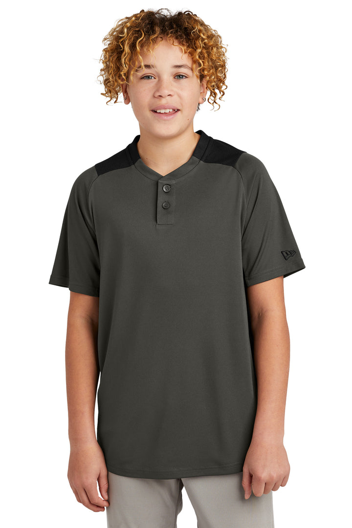 New Era ¨ Youth Diamond Era 2-Button Jersey. YNEA221