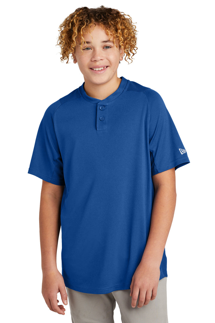 New Era ¨ Youth Diamond Era 2-Button Jersey. YNEA221