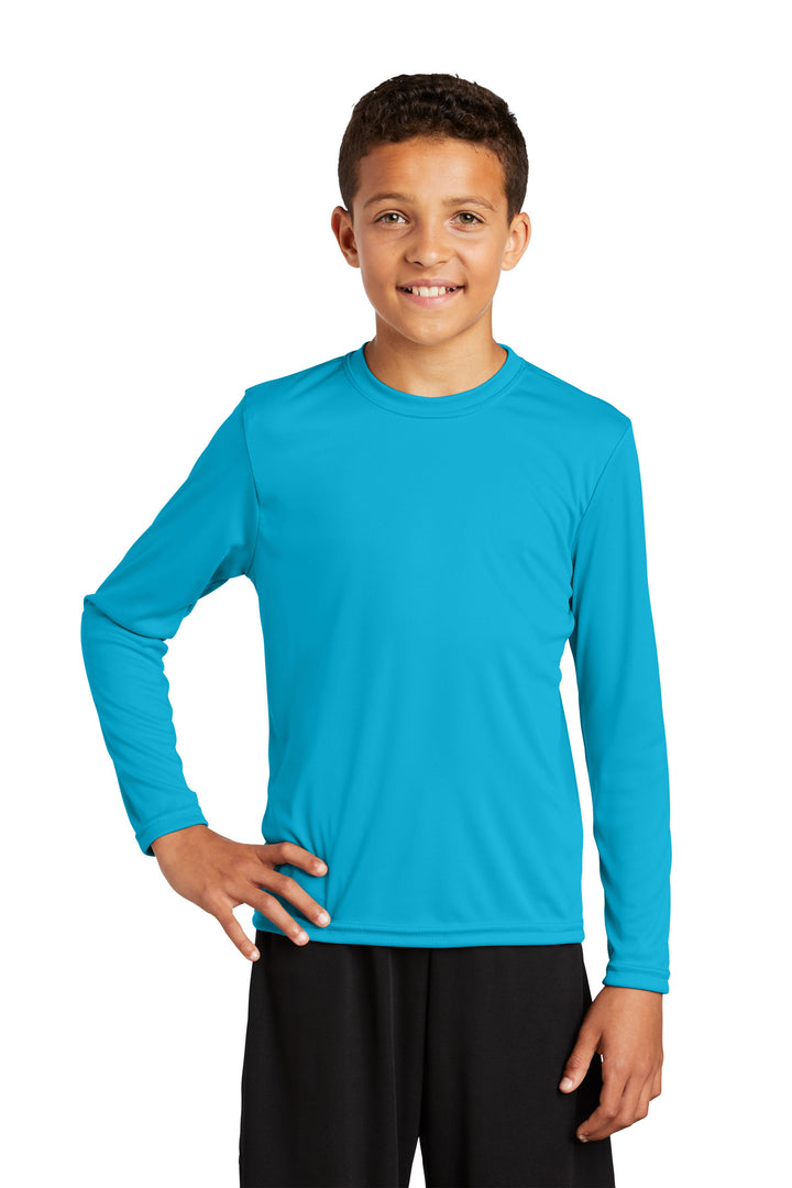 Sport-Tek¨ Youth Long Sleeve PosiCharge¨ Competitor™ Tee. YST350LS
