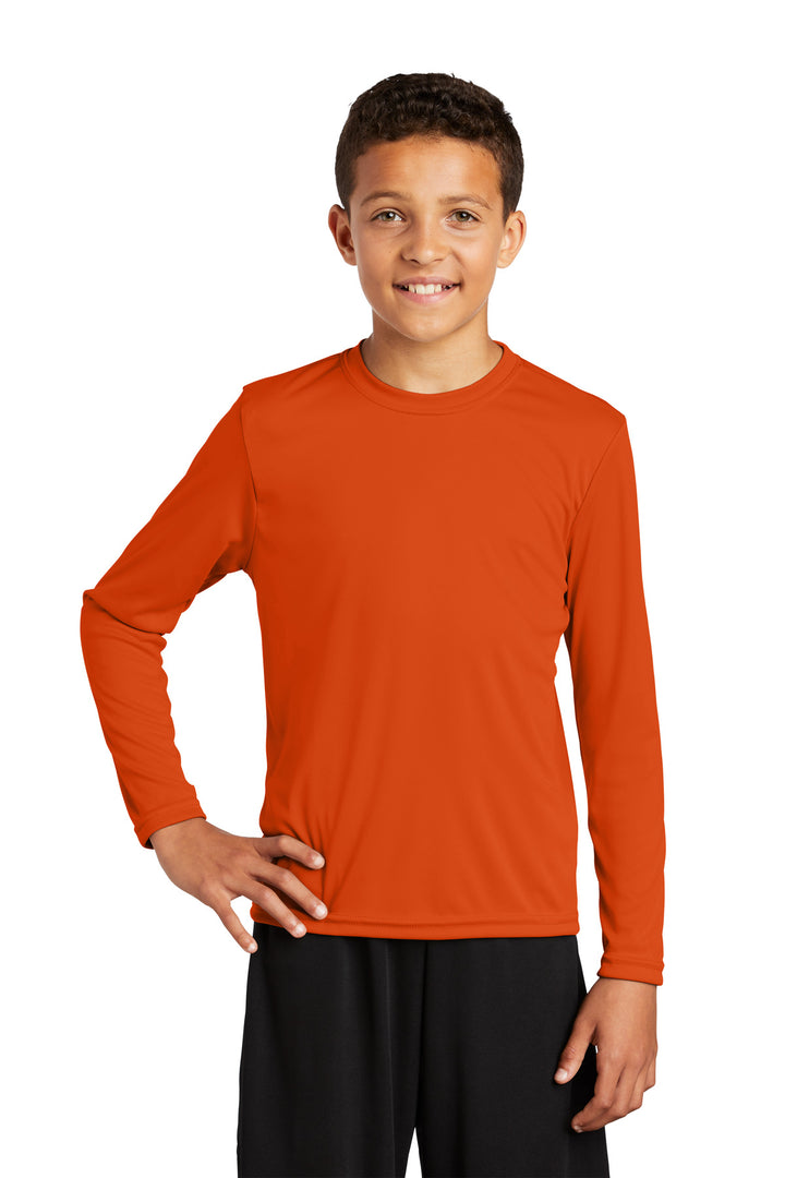Sport-Tek¨ Youth Long Sleeve PosiCharge¨ Competitor™ Tee. YST350LS