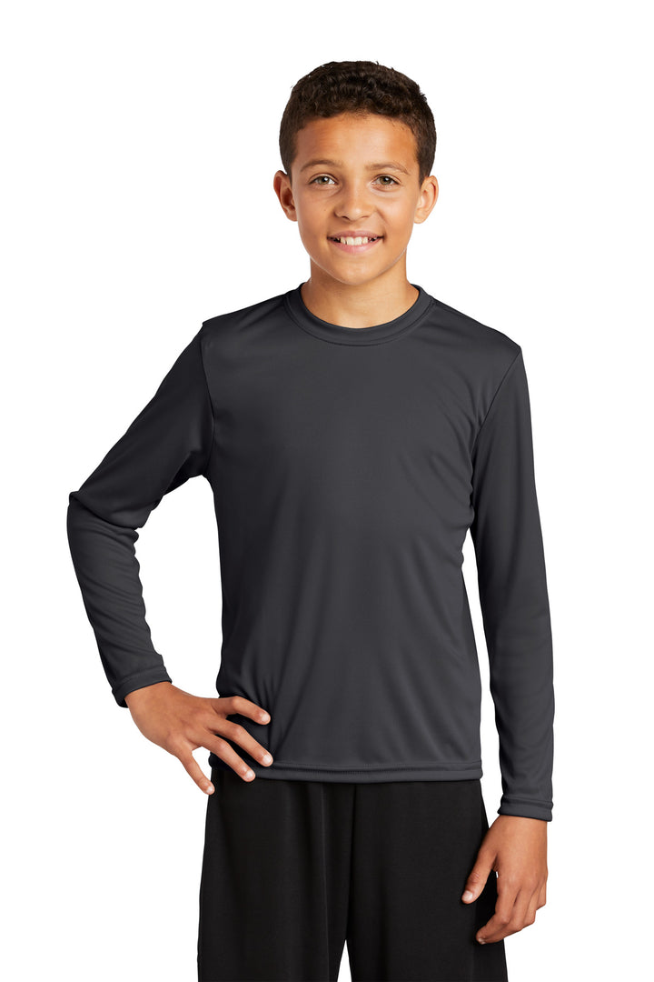 Sport-Tek¨ Youth Long Sleeve PosiCharge¨ Competitor™ Tee. YST350LS