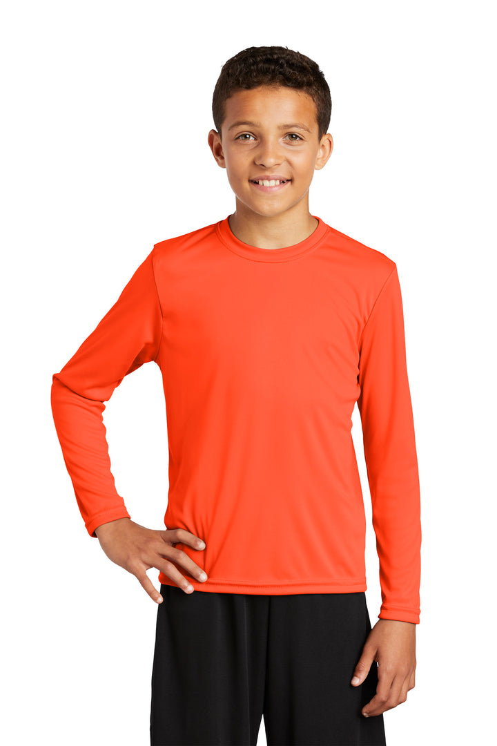 Sport-Tek¨ Youth Long Sleeve PosiCharge¨ Competitor™ Tee. YST350LS