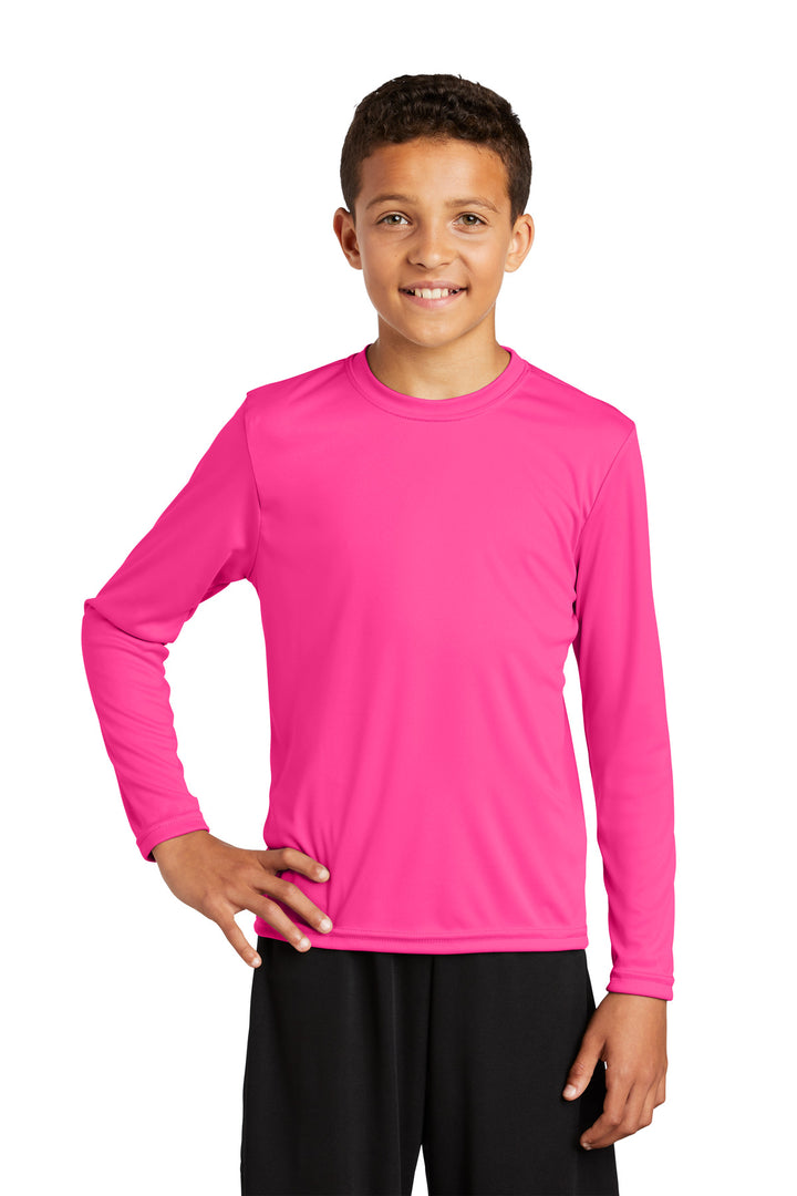 Sport-Tek¨ Youth Long Sleeve PosiCharge¨ Competitor™ Tee. YST350LS