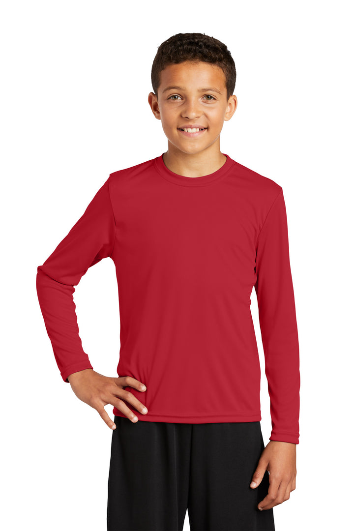 Sport-Tek¨ Youth Long Sleeve PosiCharge¨ Competitor™ Tee. YST350LS