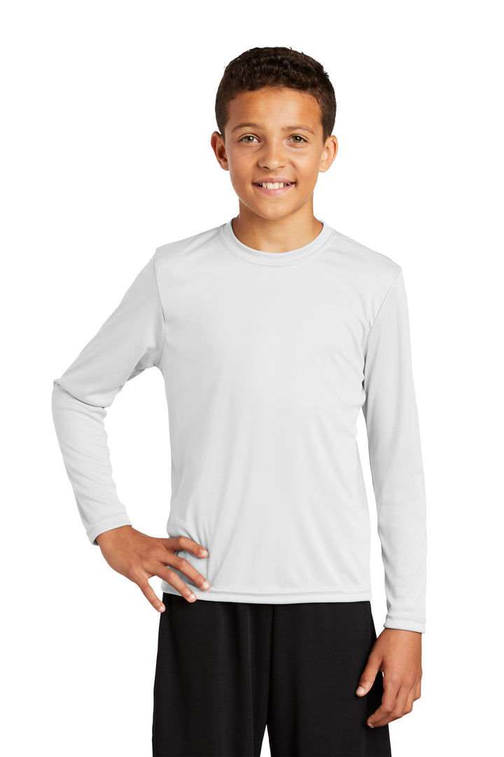 Sport-Tek¨ Youth Long Sleeve PosiCharge¨ Competitor™ Tee. YST350LS