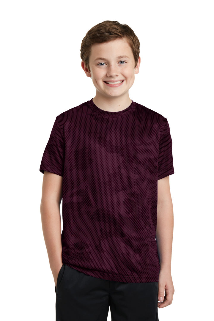 Sport-Tek¨ Youth CamoHex Tee. YST370