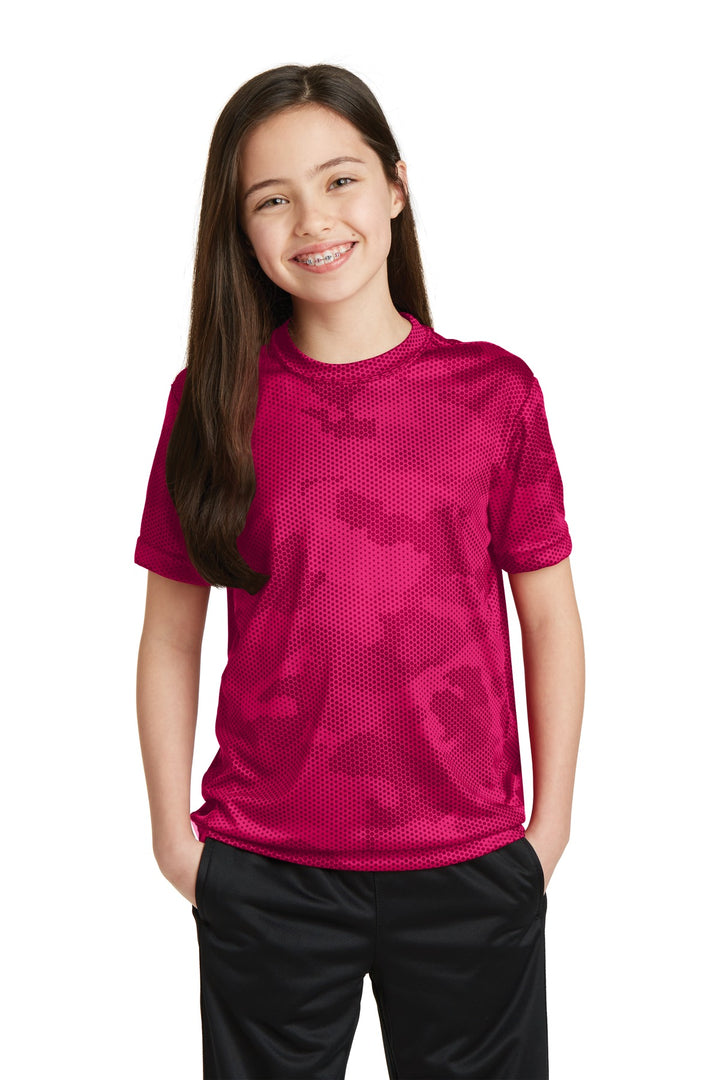 Sport-Tek¨ Youth CamoHex Tee. YST370