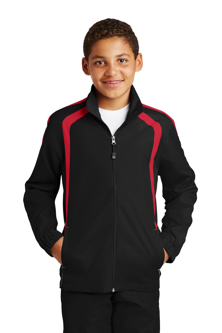 Sport-Tek¨ Youth Colorblock Raglan Jacket. YST60