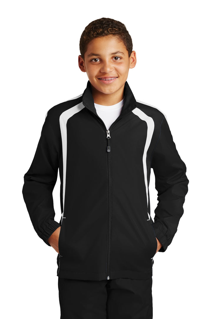 Sport-Tek¨ Youth Colorblock Raglan Jacket. YST60