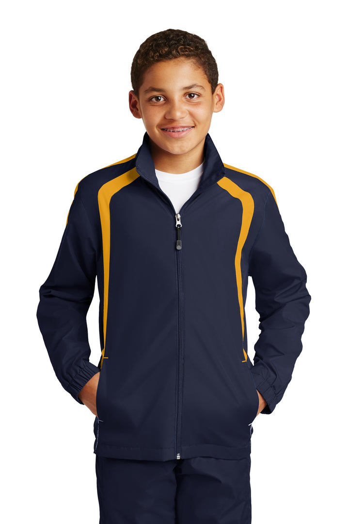 Sport-Tek¨ Youth Colorblock Raglan Jacket. YST60