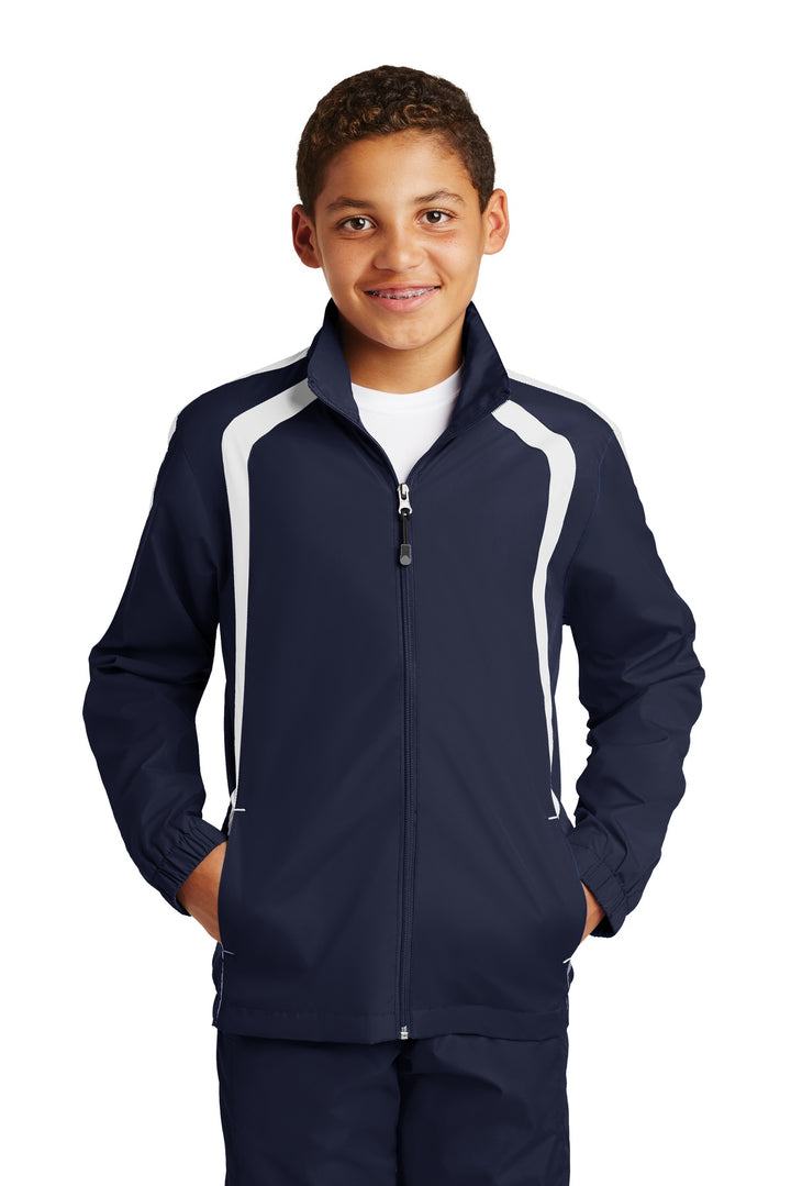 Sport-Tek¨ Youth Colorblock Raglan Jacket. YST60