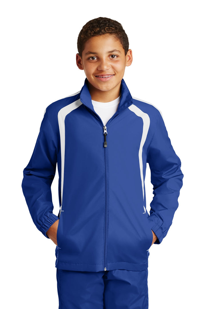 Sport-Tek¨ Youth Colorblock Raglan Jacket. YST60